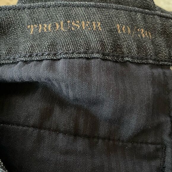 Tommy Hilfiger dark wash mid rise wide leg trousers, size 10/30. - Picture 6 of 10